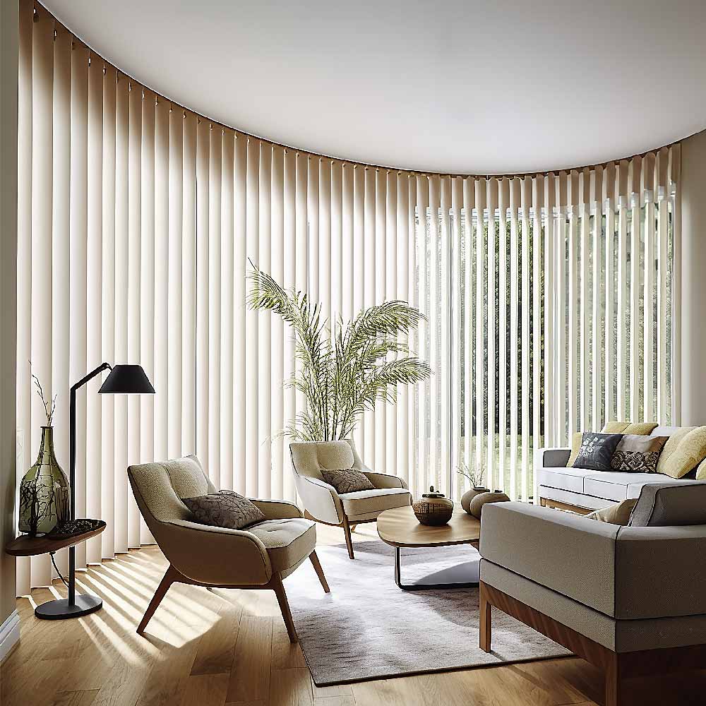 Vertical blinds in Bedford