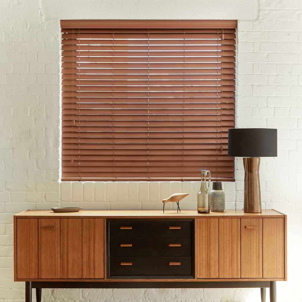Wooden blinds in Bedford